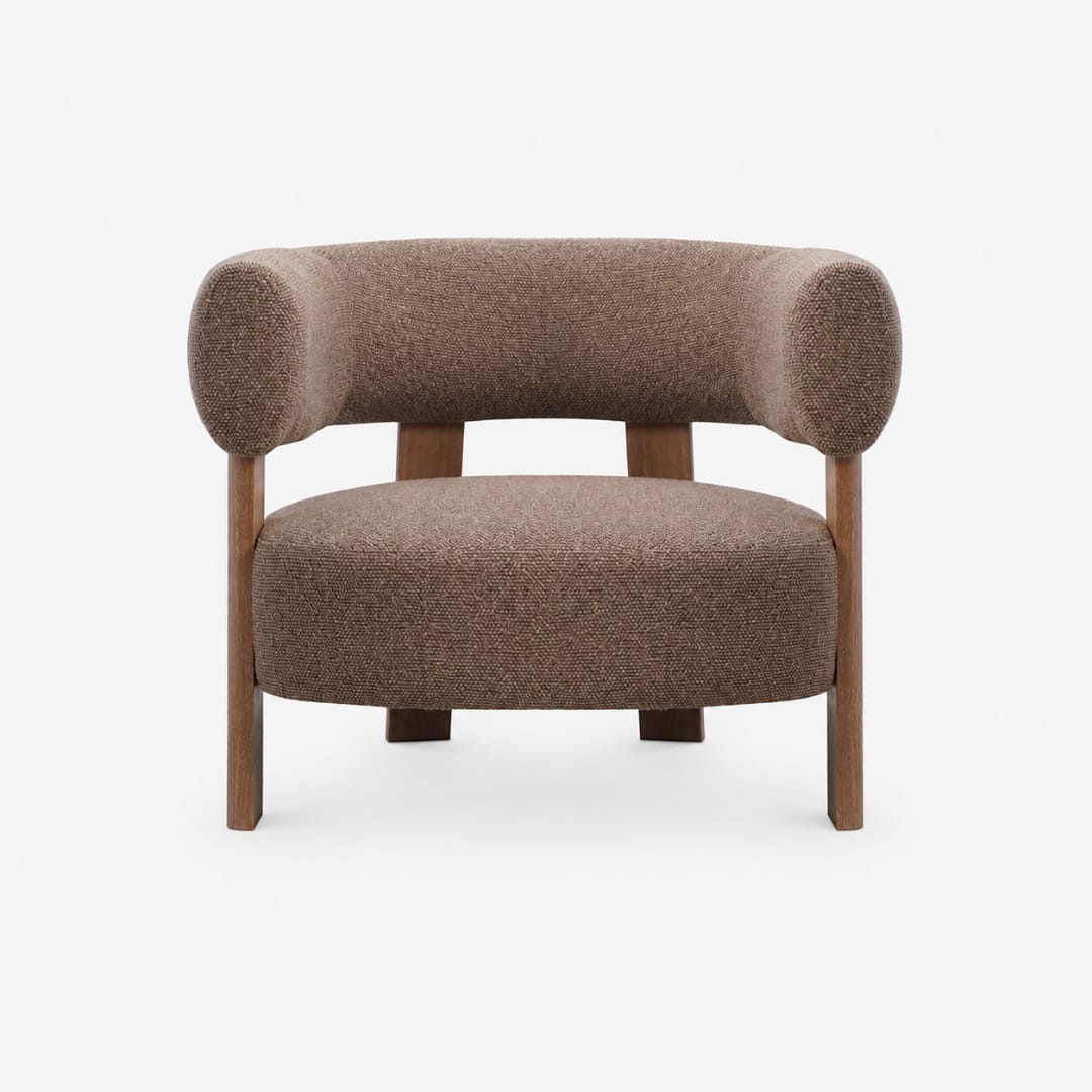 Zoco Home Arredamento/Divani Poltrona Halea | Mocha