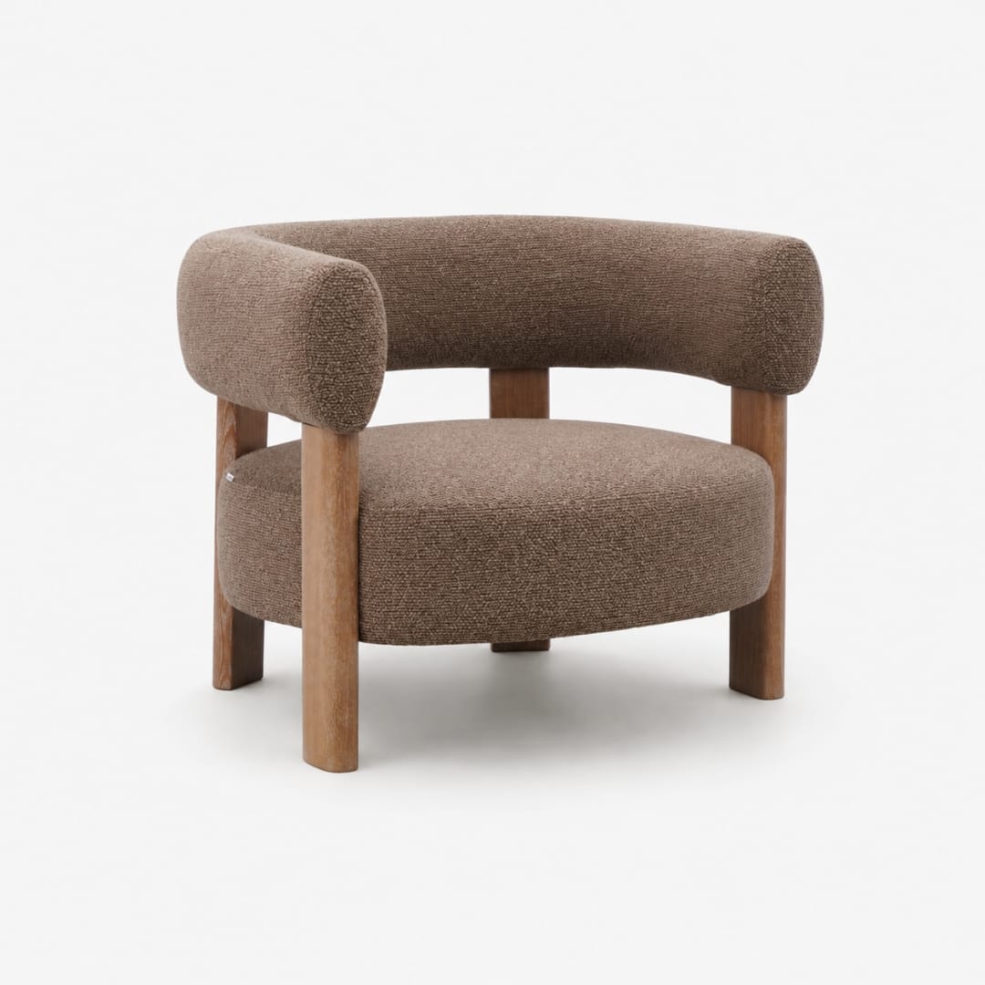 Zoco Home Arredamento/Divani Poltrona Halea | Mocha