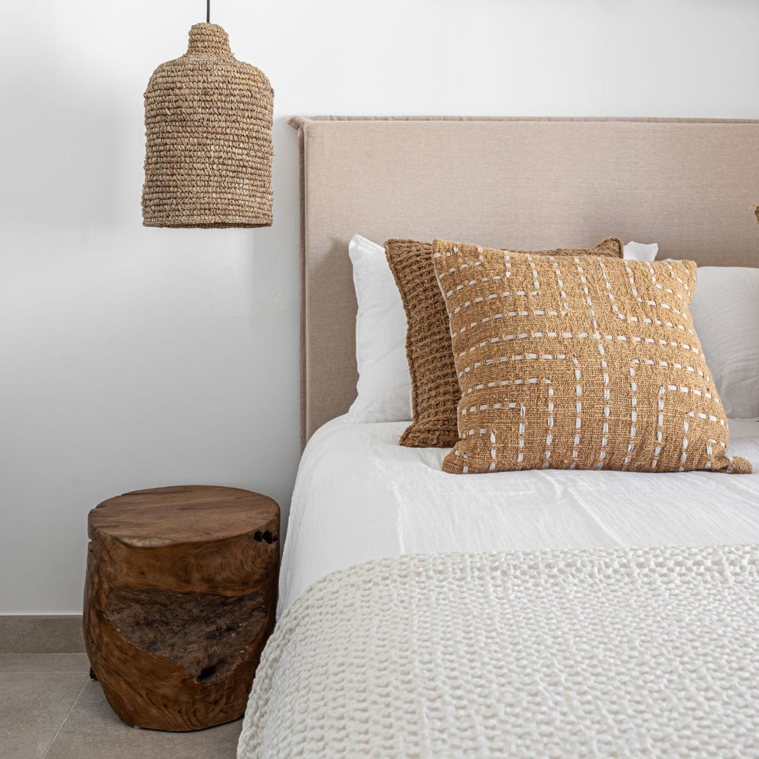 Zoco Home Decor/Lighting Hanging Raffia Lamp | 22x22x38cm