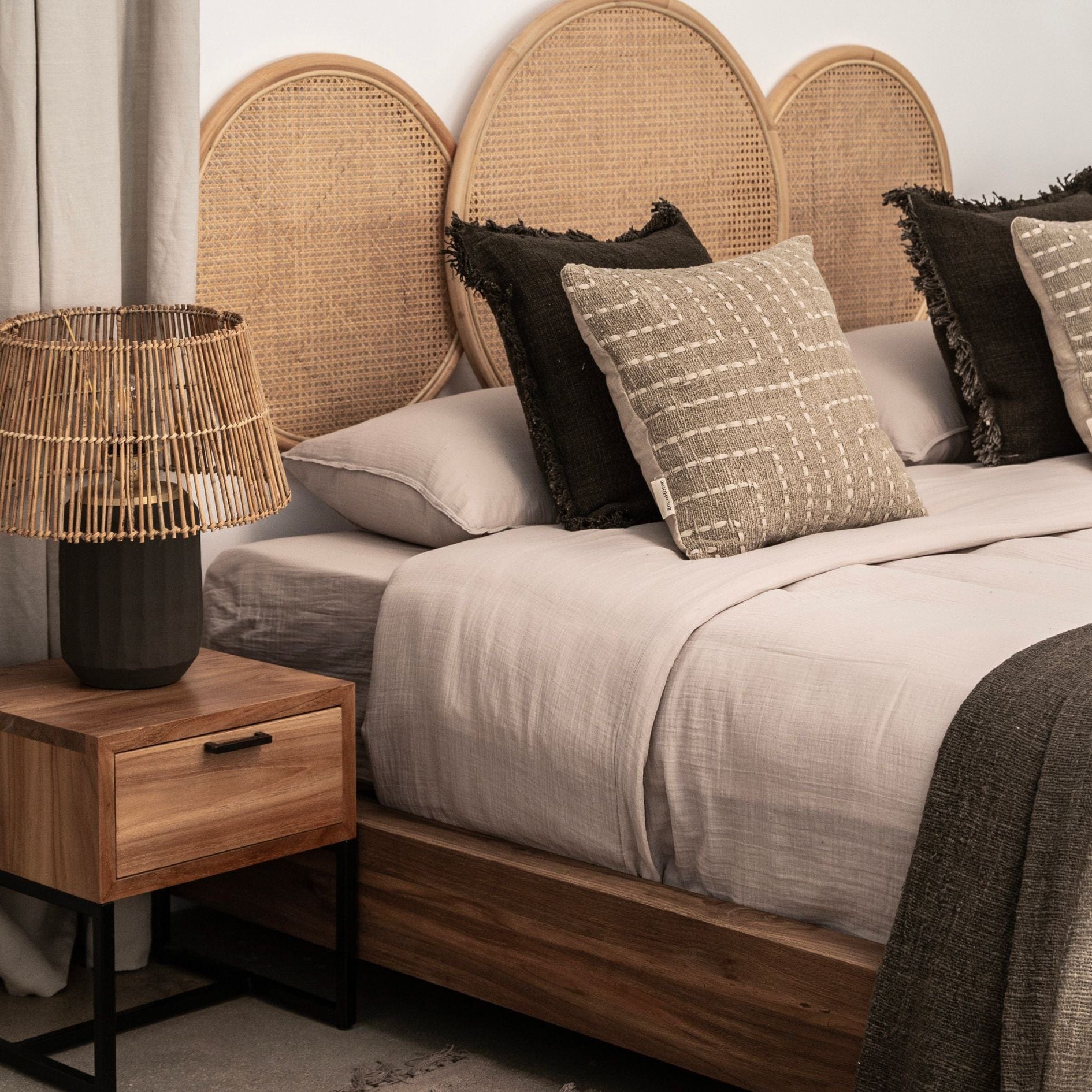 Zoco Home Haven Fitted Sheet | Sand