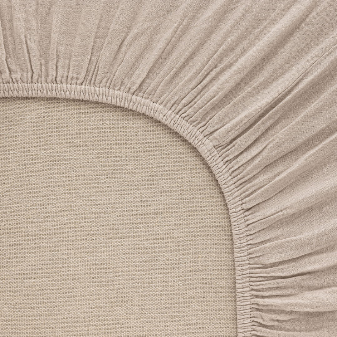 Zoco Home Decor/Textile Haven Fitted Sheet | Sand