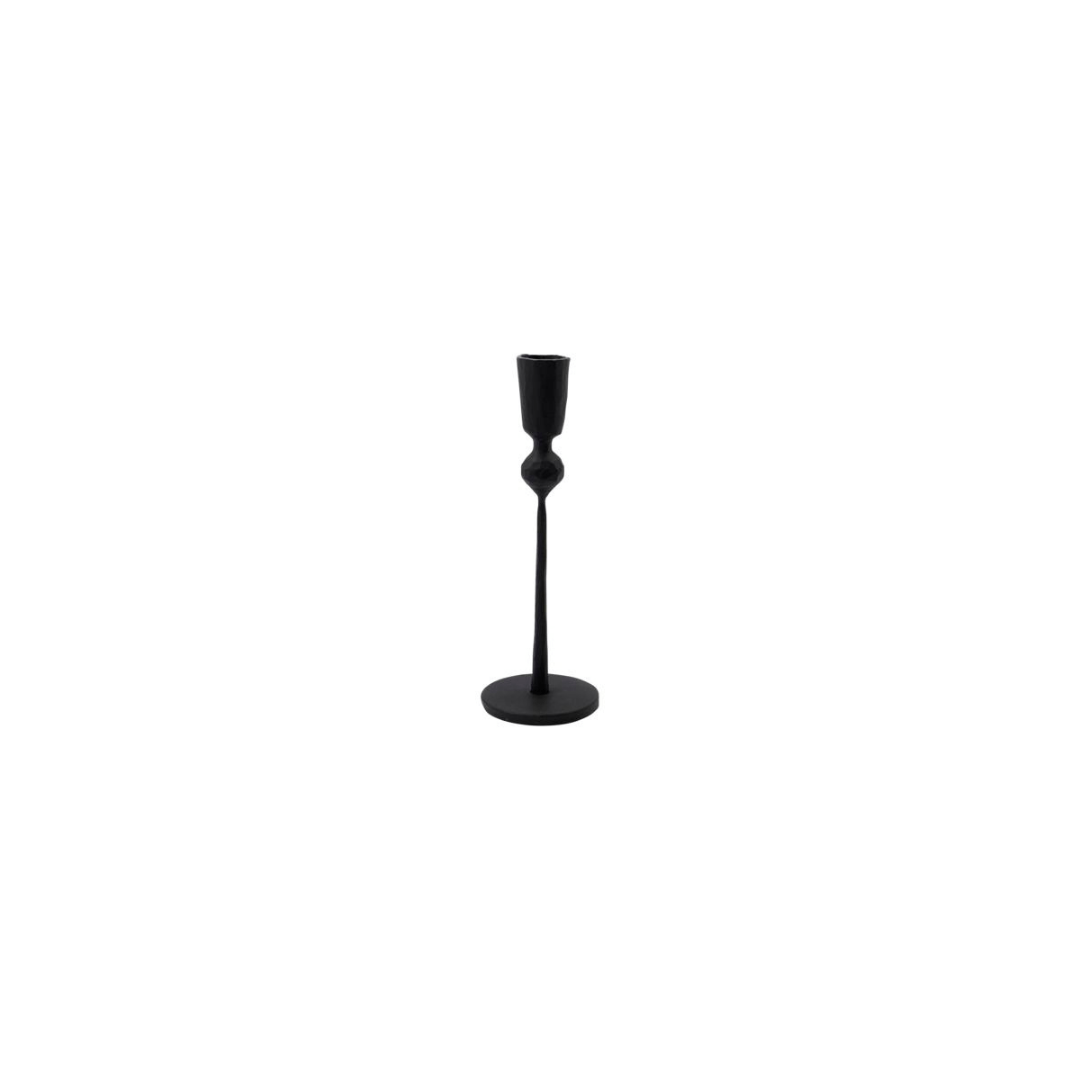 Zoco Home Decor/Accessories Iron Candle Stand | Black 6x18cm