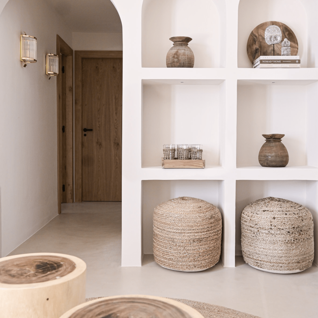 Zoco Home Poufs / Ottomans Jute Pouf | 50x35cm