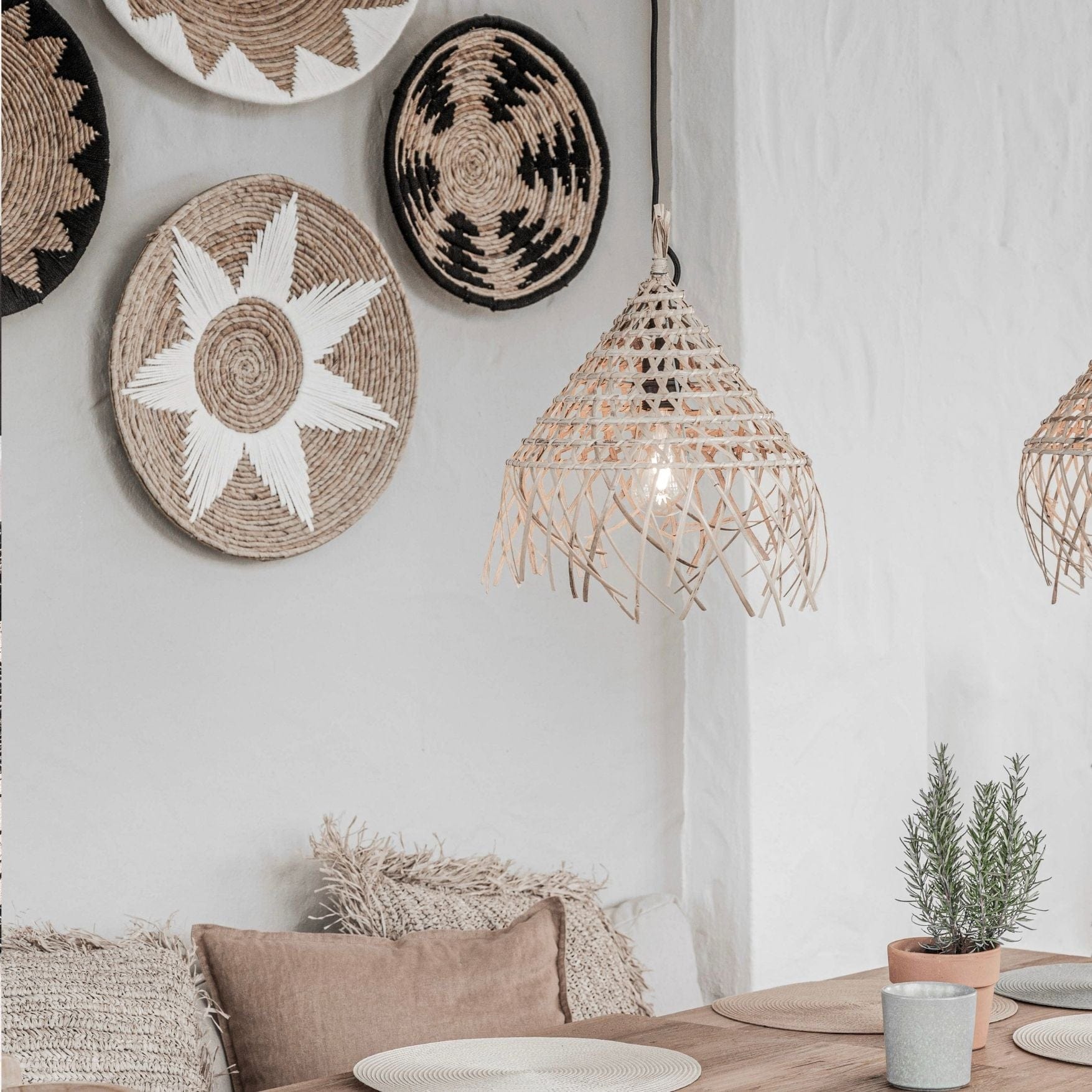 Zoco Home Decor/Accessories Keia Wall Deco Basket | 40cm