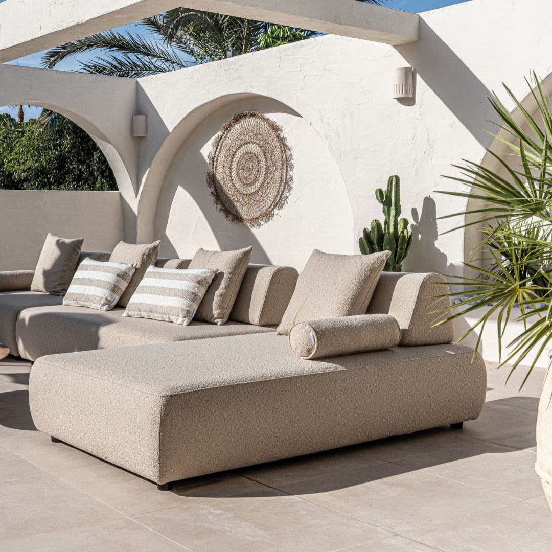 Zoco Home Outdoor/Sofa Lagos Modular Chaise Longue Sofa
