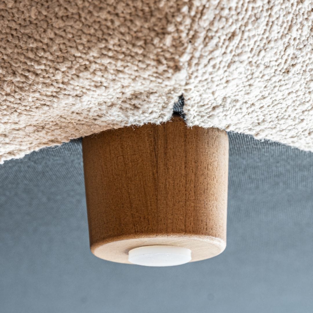 Zoco Home Decor Lagos Teak Wood Legs