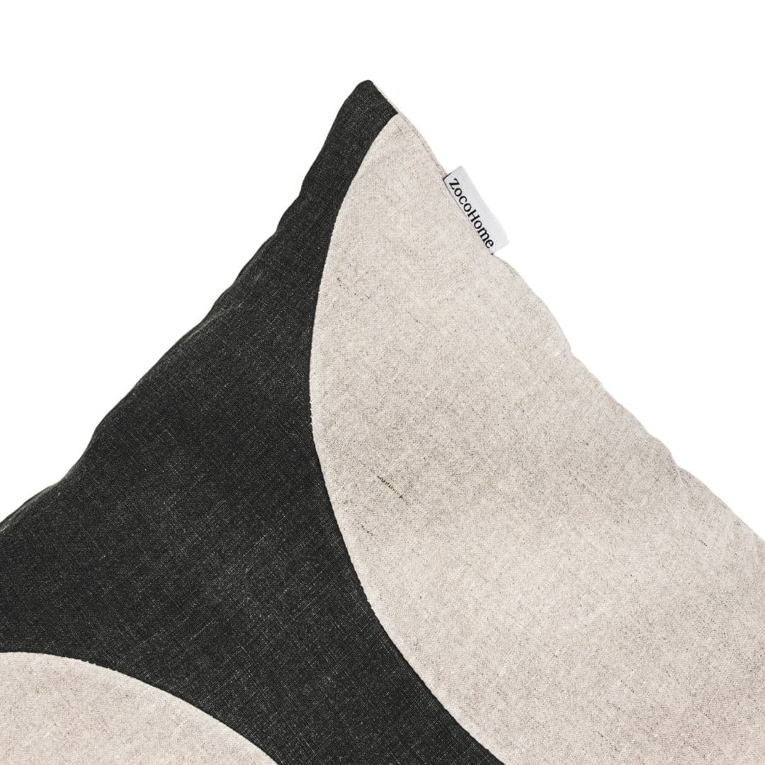 Zoco Home Decor/Textile/Cushions Leora Cushion Cover Charcoal