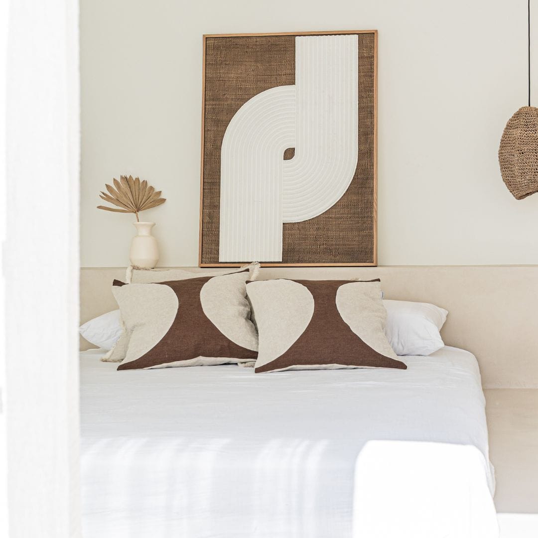 Zoco Home Decor/Textile/Cushions Leora Cushion Cover Mocha | 50x50cm