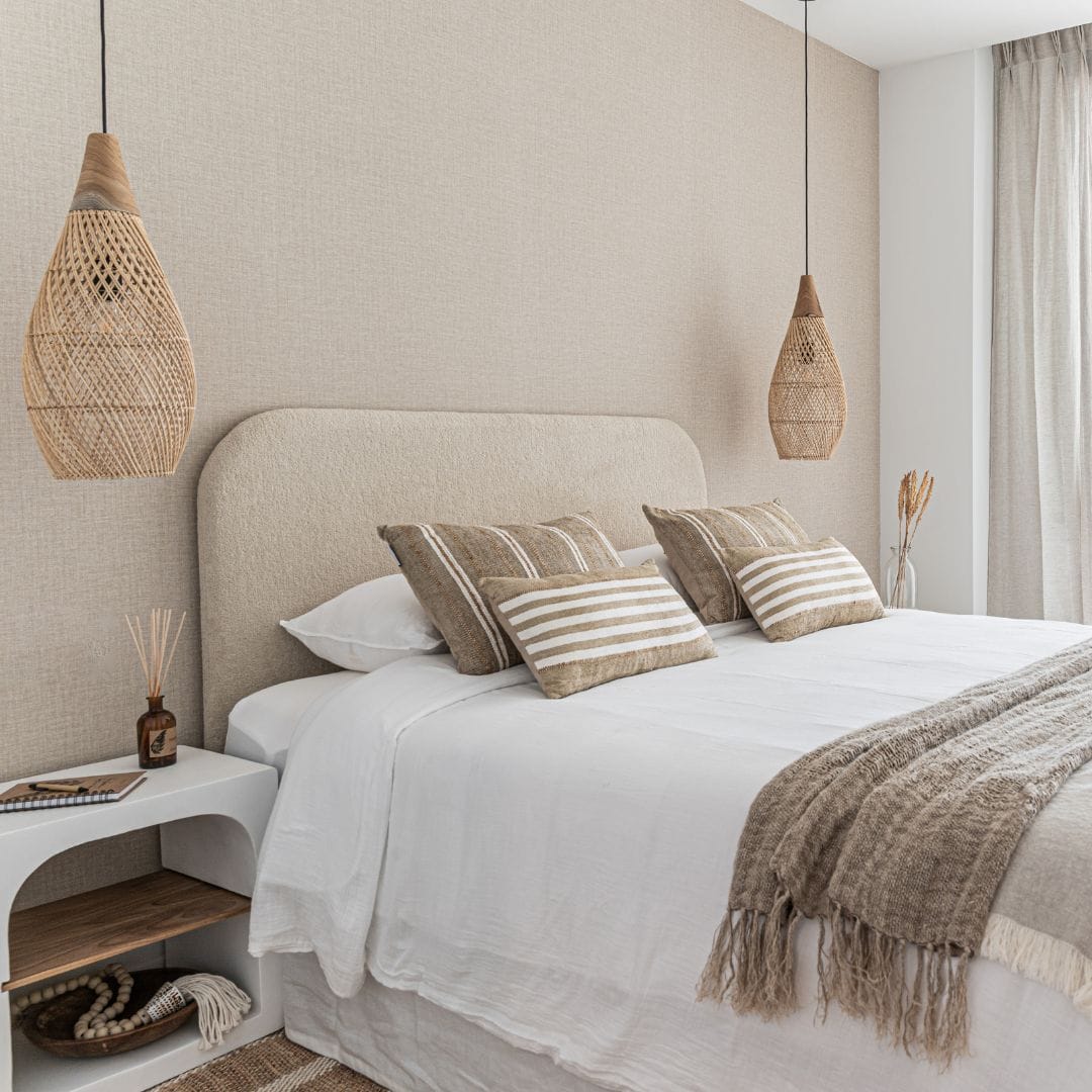 Zoco Home Decor/Textile Linen Bed Cover | Natural 270x270cm