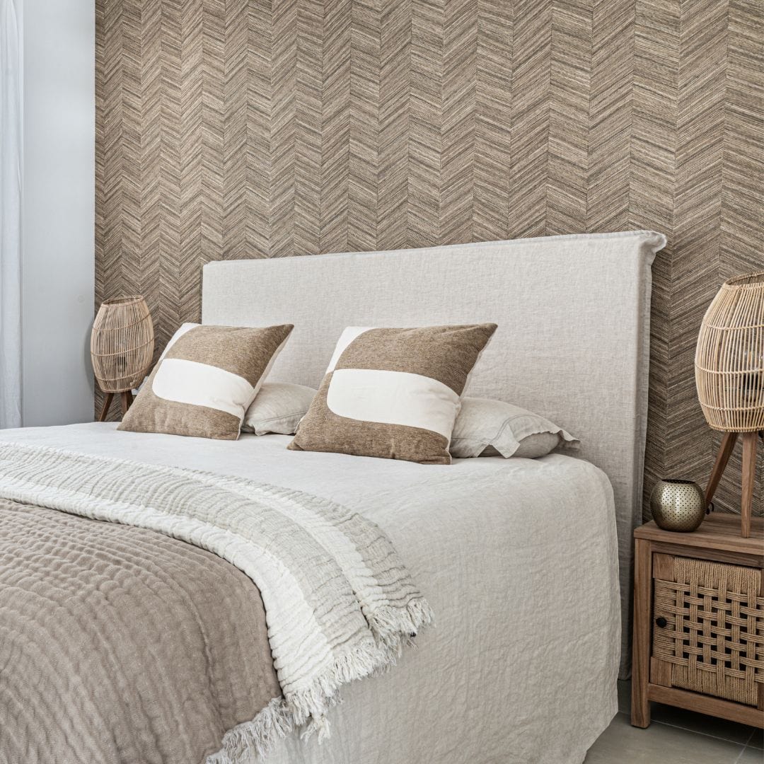 Zoco Home Decor/Textile Linen Bedspread | Natural/White | 135x200cm