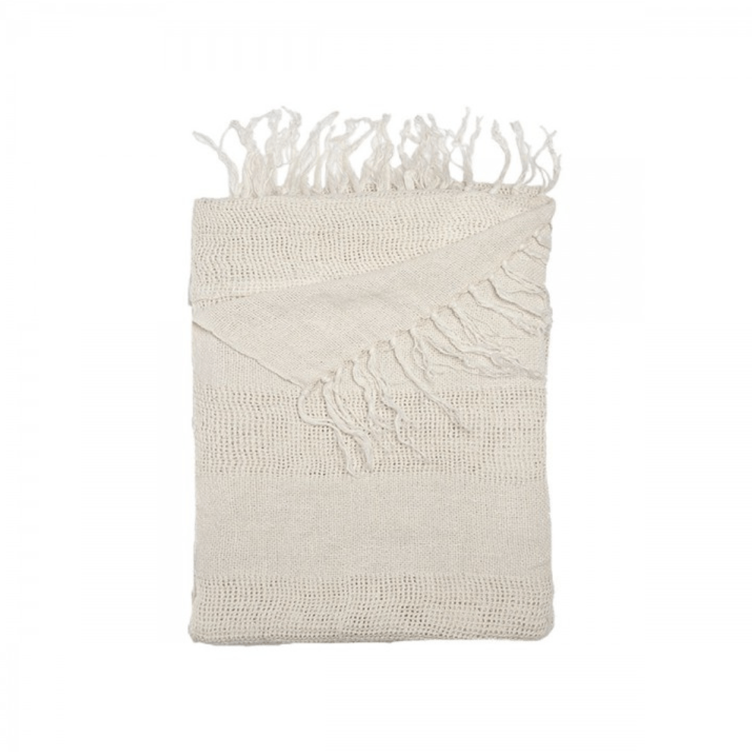 Zoco Home Decor/Textile Linen Curtain | White 130x280cm