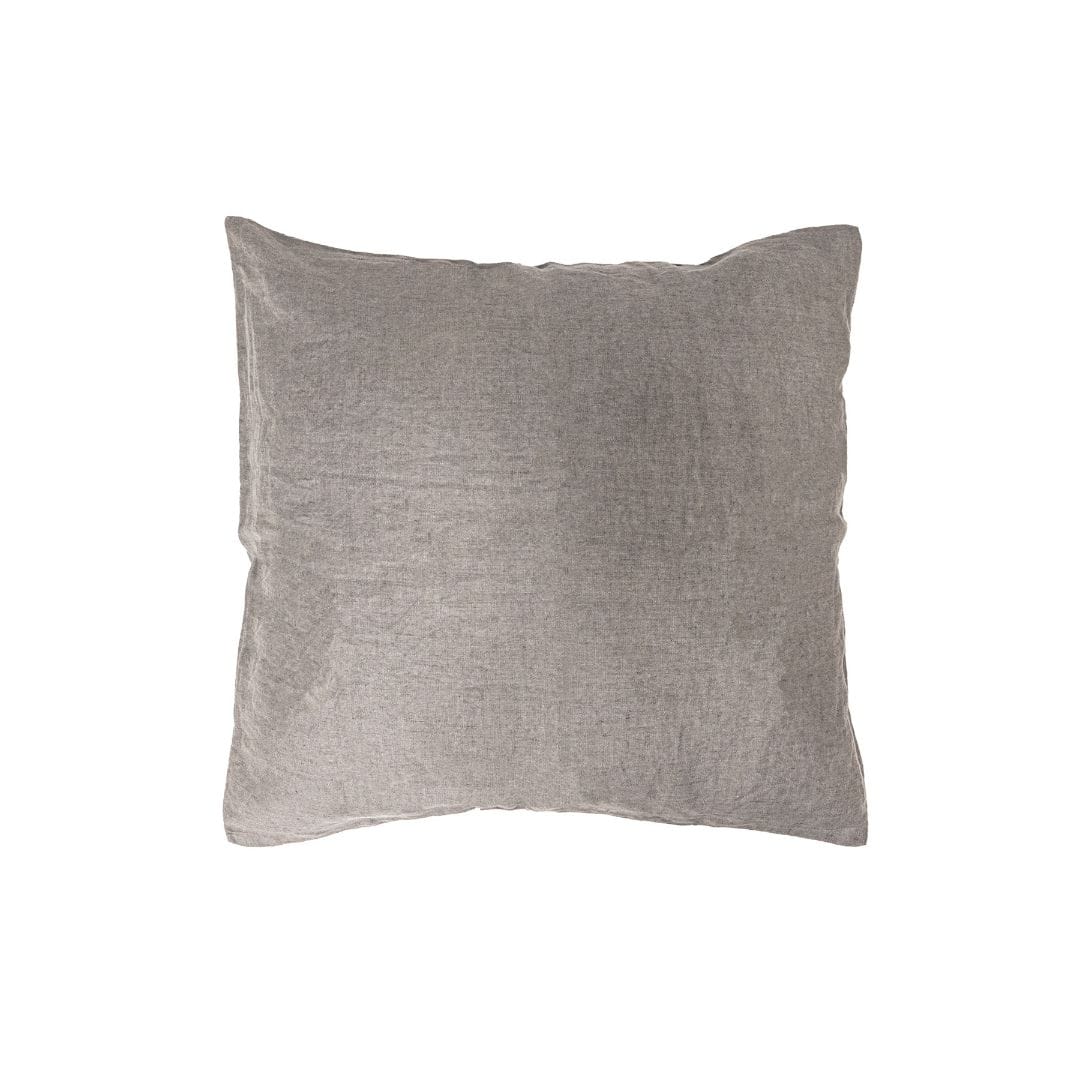 Funda de cojín de lino Zoco Home | Gris, 45 x 45 cm