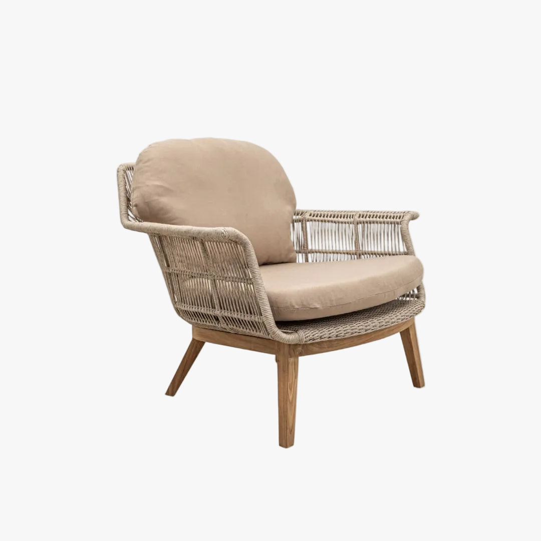 Zoco Home Divano da esterno Loreta, modello singolo | 98x98x81 cm