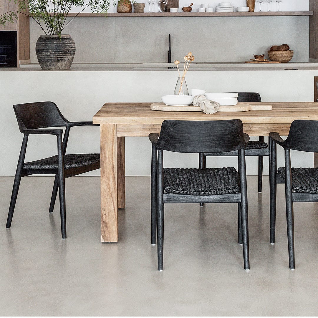 Zoco Home Outdoor/Chair/Dining Lyra Dining Chair | Black