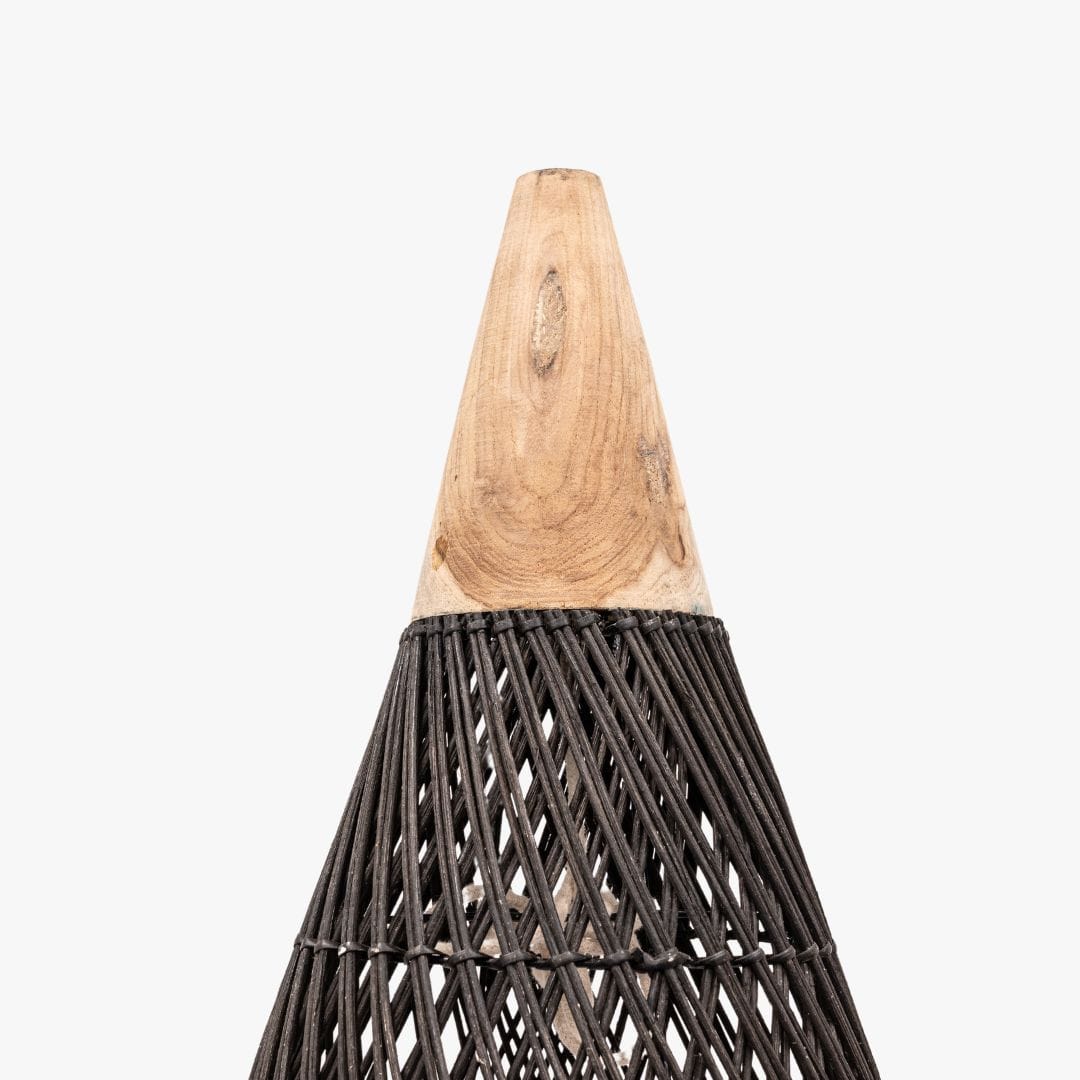Zoco Home Mallorca Deckenleuchte | Schwarz | 25 cm