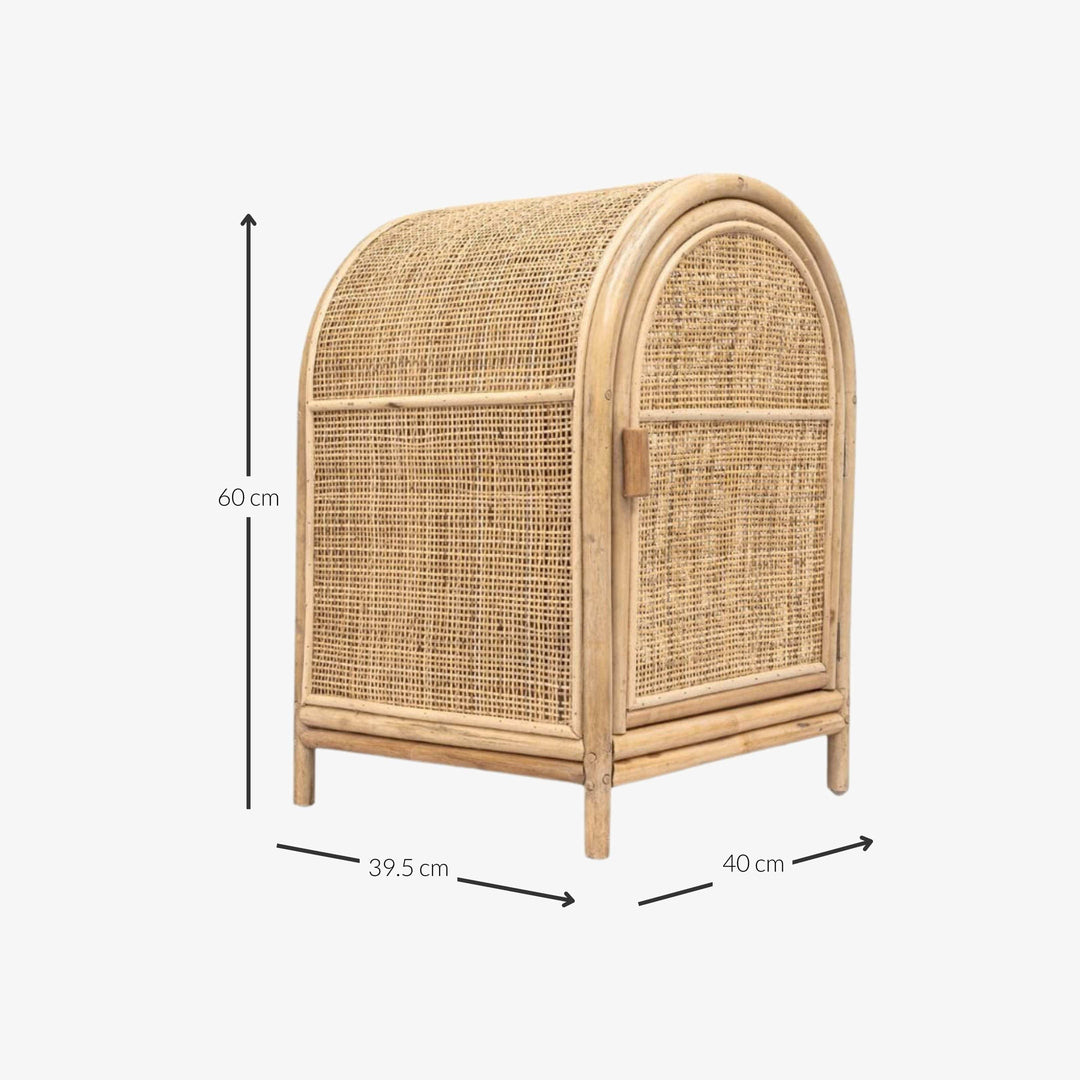 Zoco Home Furniture Maluku Mini Cabinet | Natural