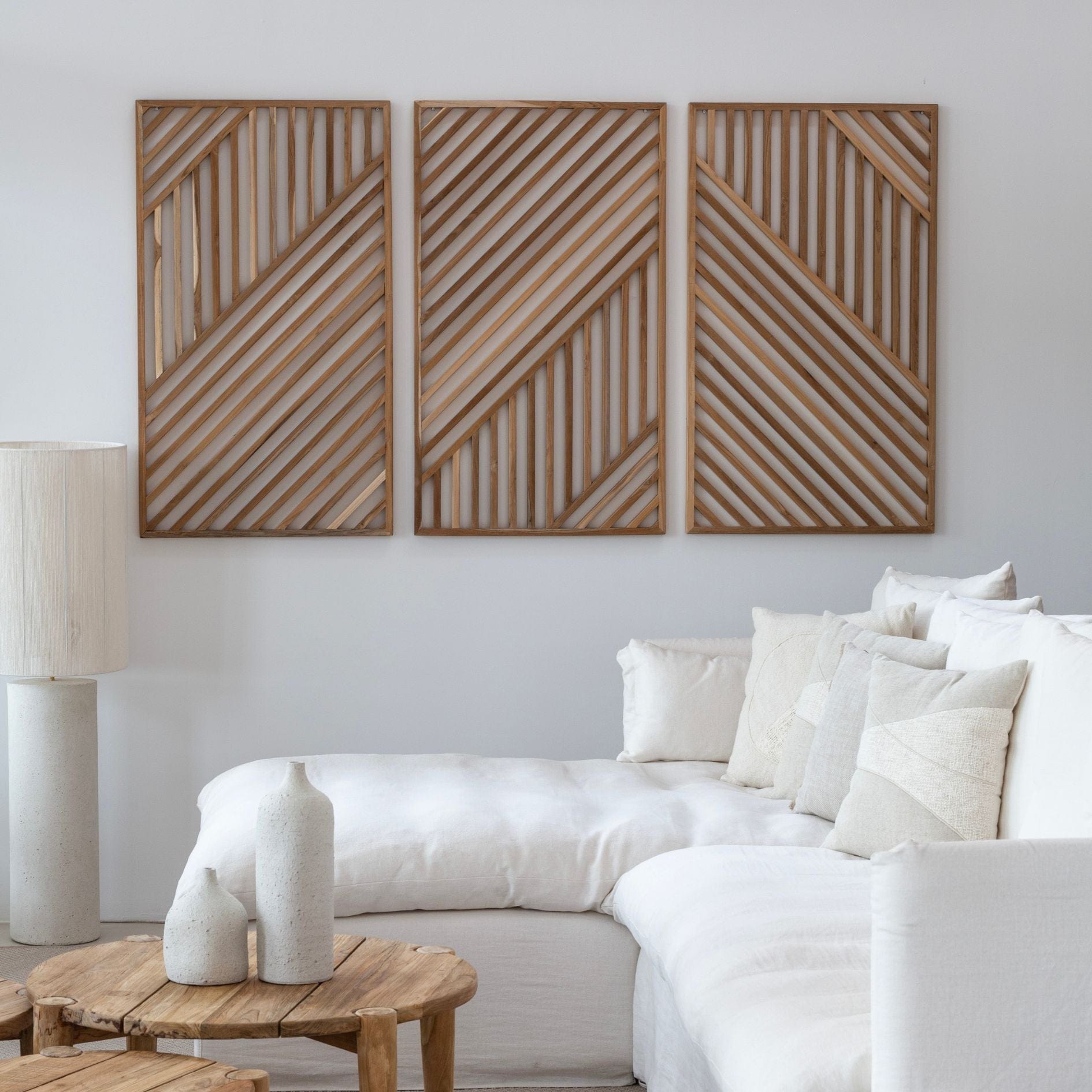 Zoco Home Decor/Accessories Maluku Wall Panel | Diagonal 120x70x4cm