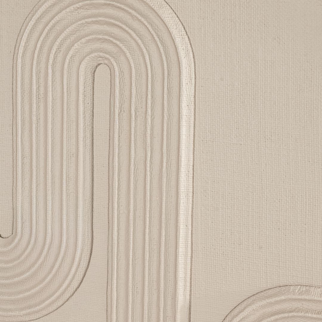 Zoco Home wall deco Maze Wall Art | Natural