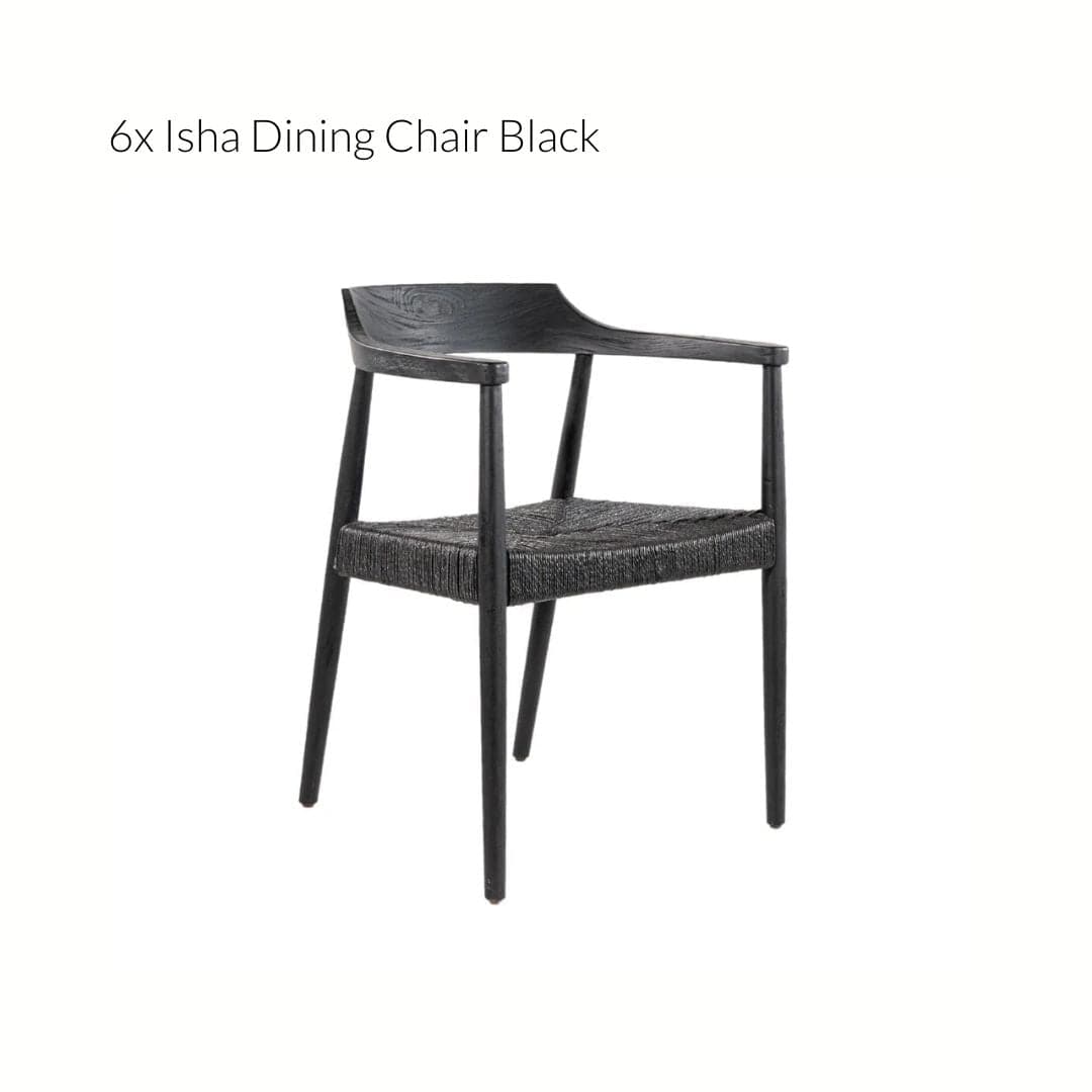 Zoco Home Munduk + Isha black | Bundle