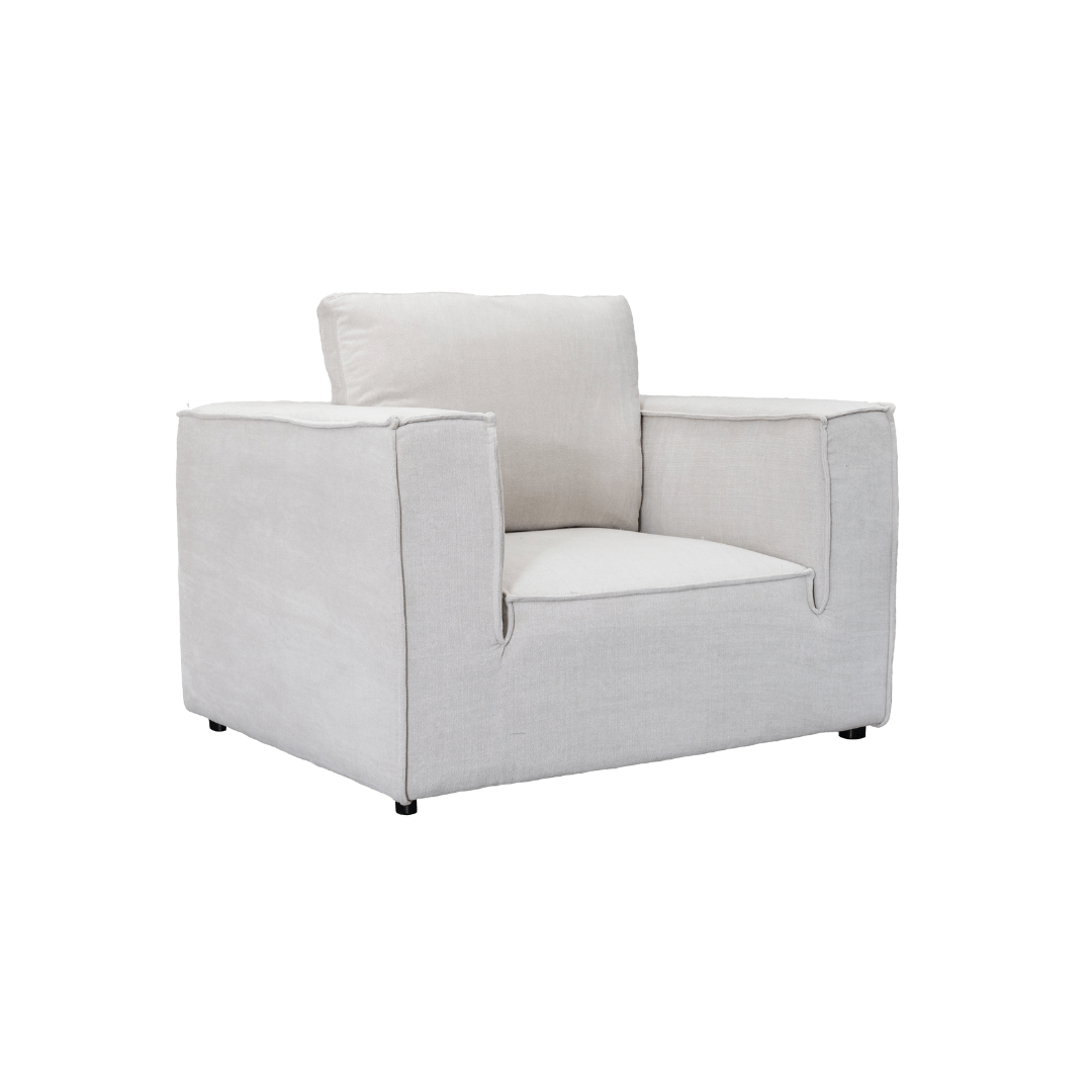 Zoco Home Mykonos Single Sofa Unit | 100x120x70cm