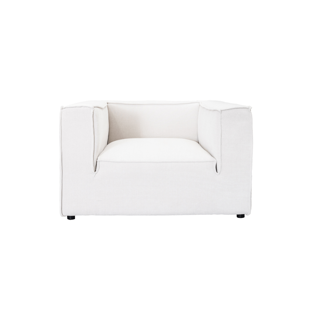 Zoco Home Mykonos Single Sofa Unit | 100x120x70cm
