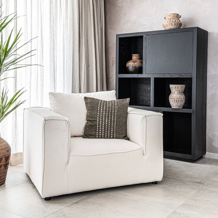 Zoco Home Mykonos Single Sofa Unit | 100x120x70cm