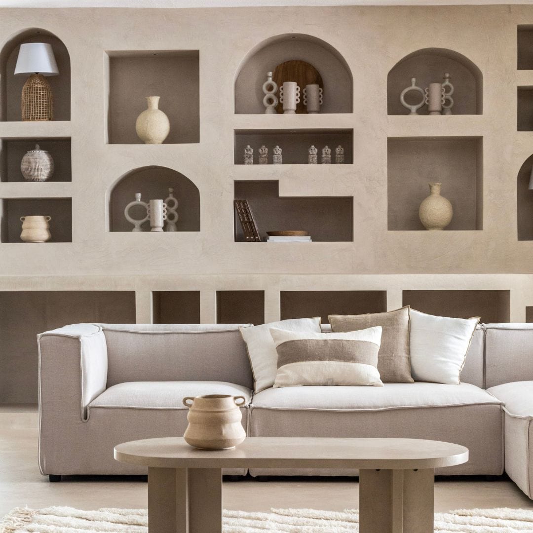 Zoco Home Furniture/Sofa Mykonos Soma Chaise Longue Sofa