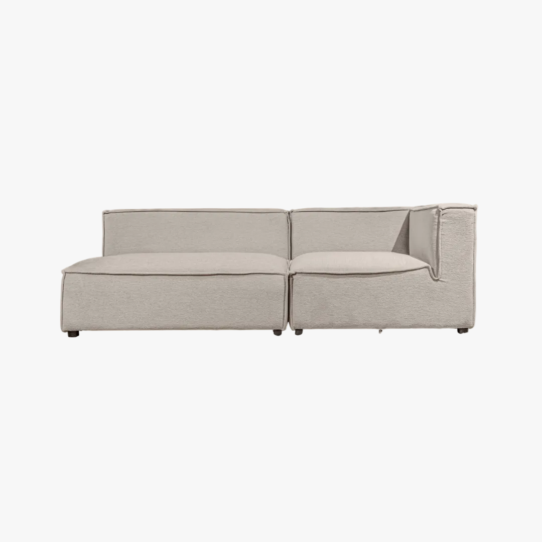 Zoco Home Mykonos Vibe Easyclean Divano ad angolo | 100x100x70 cm