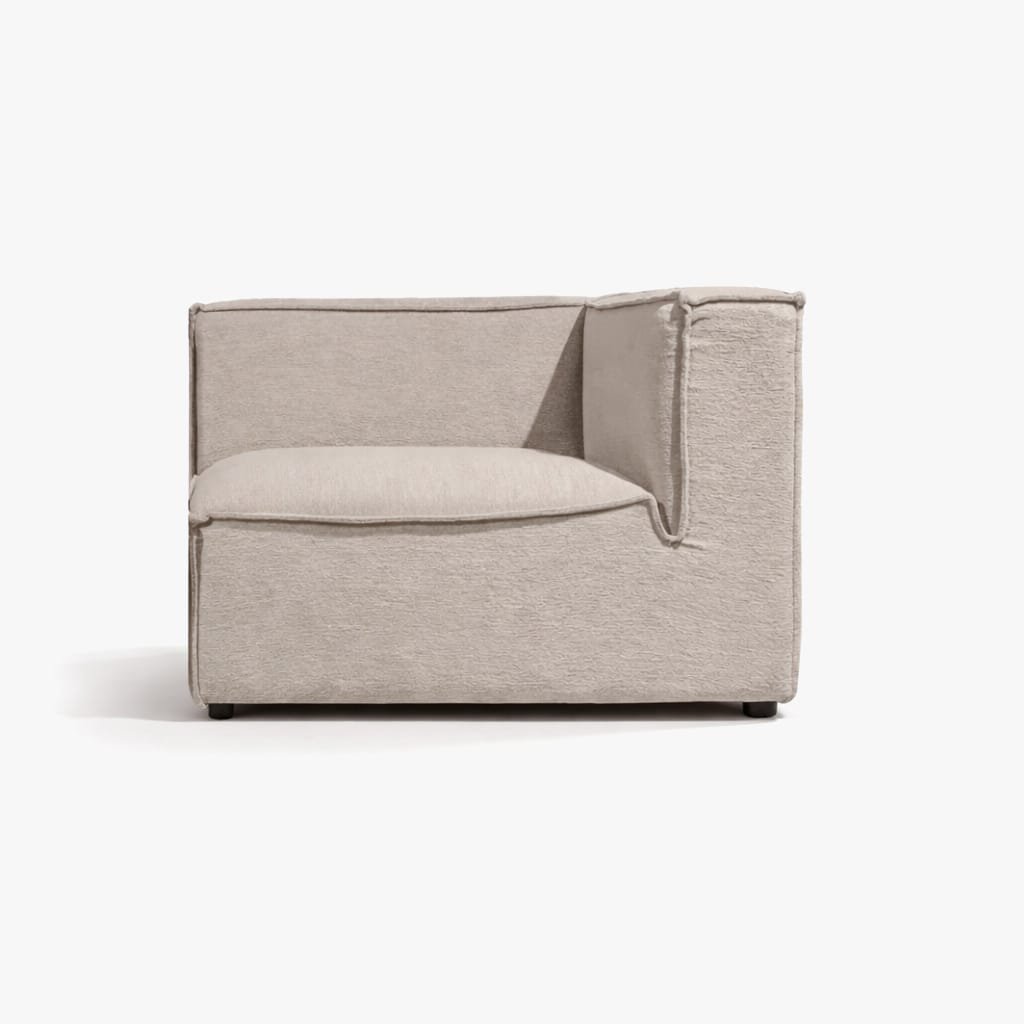 Zoco Home Mykonos Vibe Easyclean Divano ad angolo | 100x100x70 cm