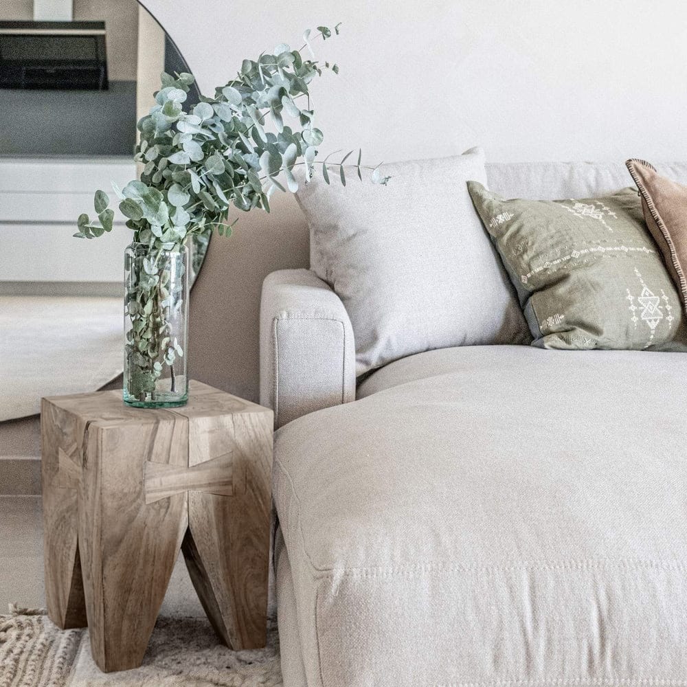 Zoco Home Taburete de esquina Mylai