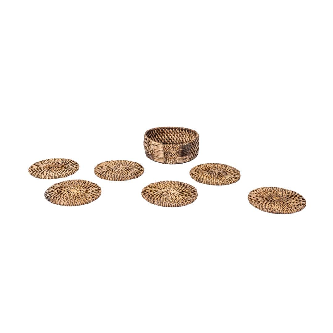 Zoco Home Untersetzer Zoco Home Naturrattan | 6er-Set