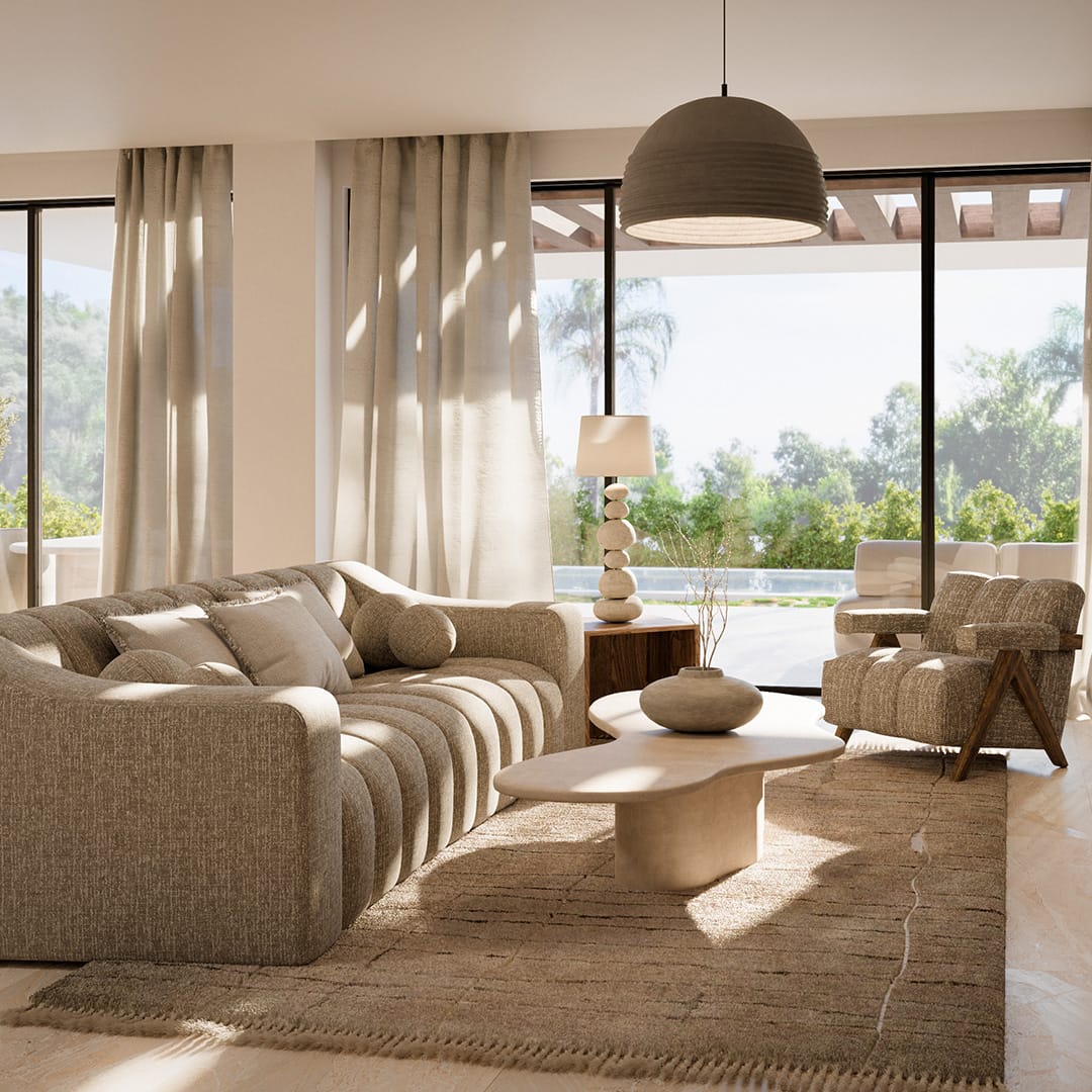 Zoco Home / Tappeto di lana di lusso Nomad | 300 x 200 cm