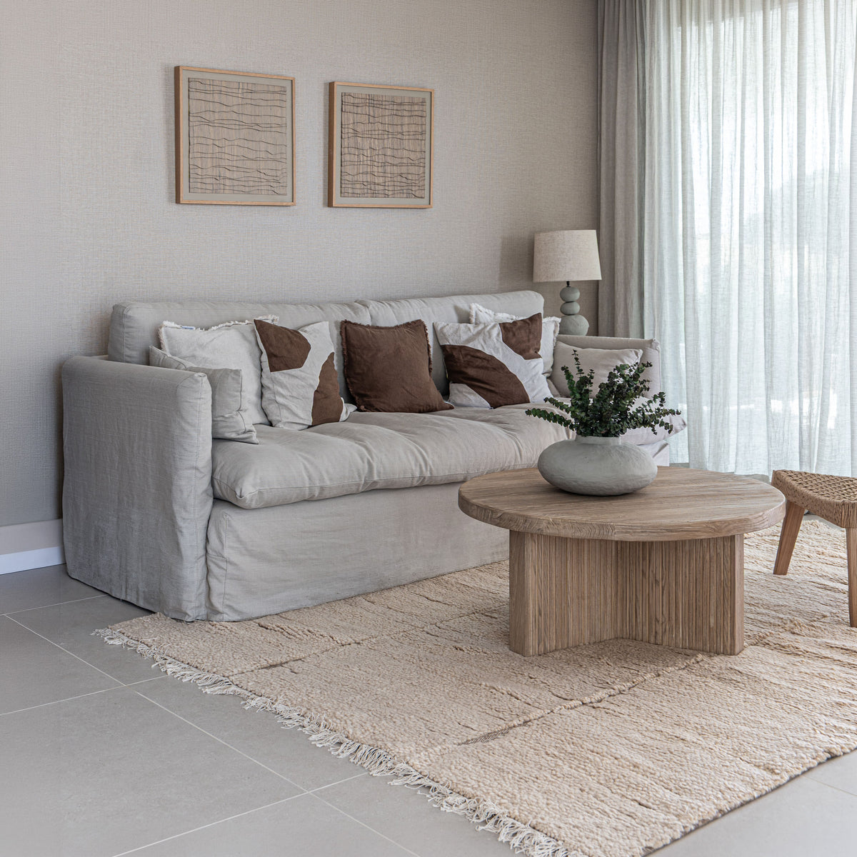 Zoco Home Decor/Tapete/Tapete de lã de luxo Nomad | 300 x 200 cm