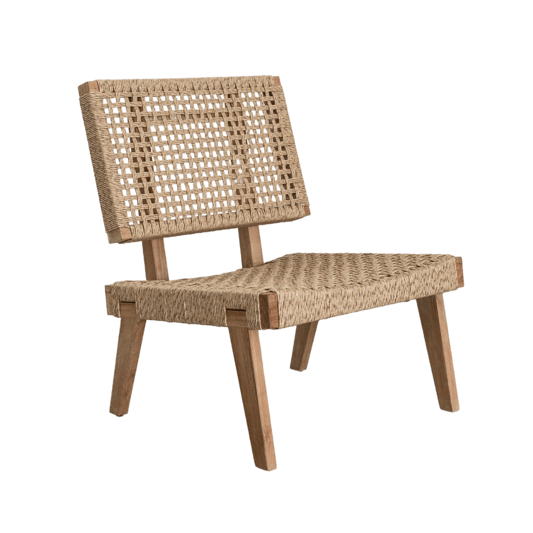 Zoco Home Outdoor/Chair/Lounge Organic Lounge Chair
