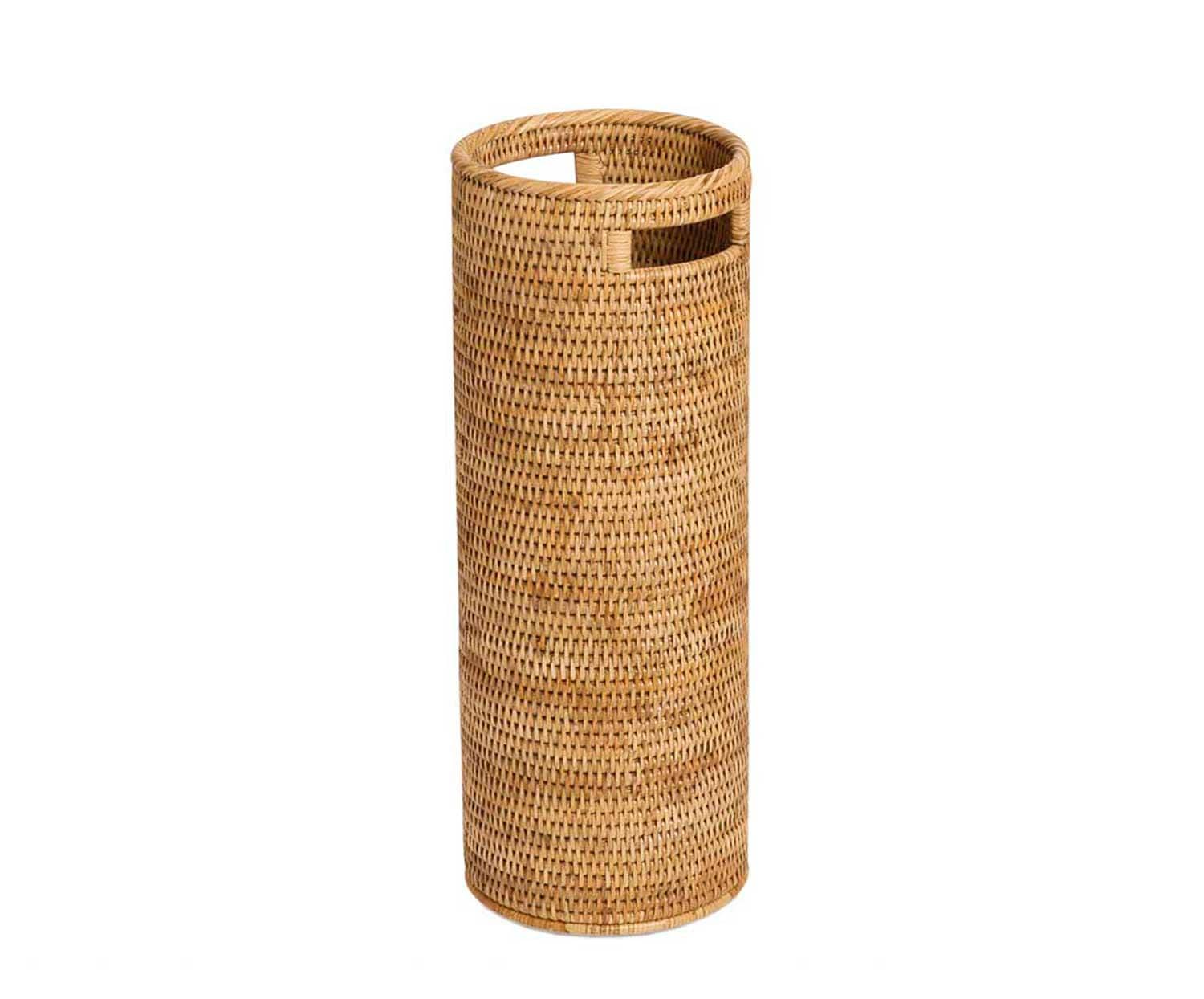 Zoco Home Decor/Accessories Organic Rattan Umbrella Stand | 23x53cm