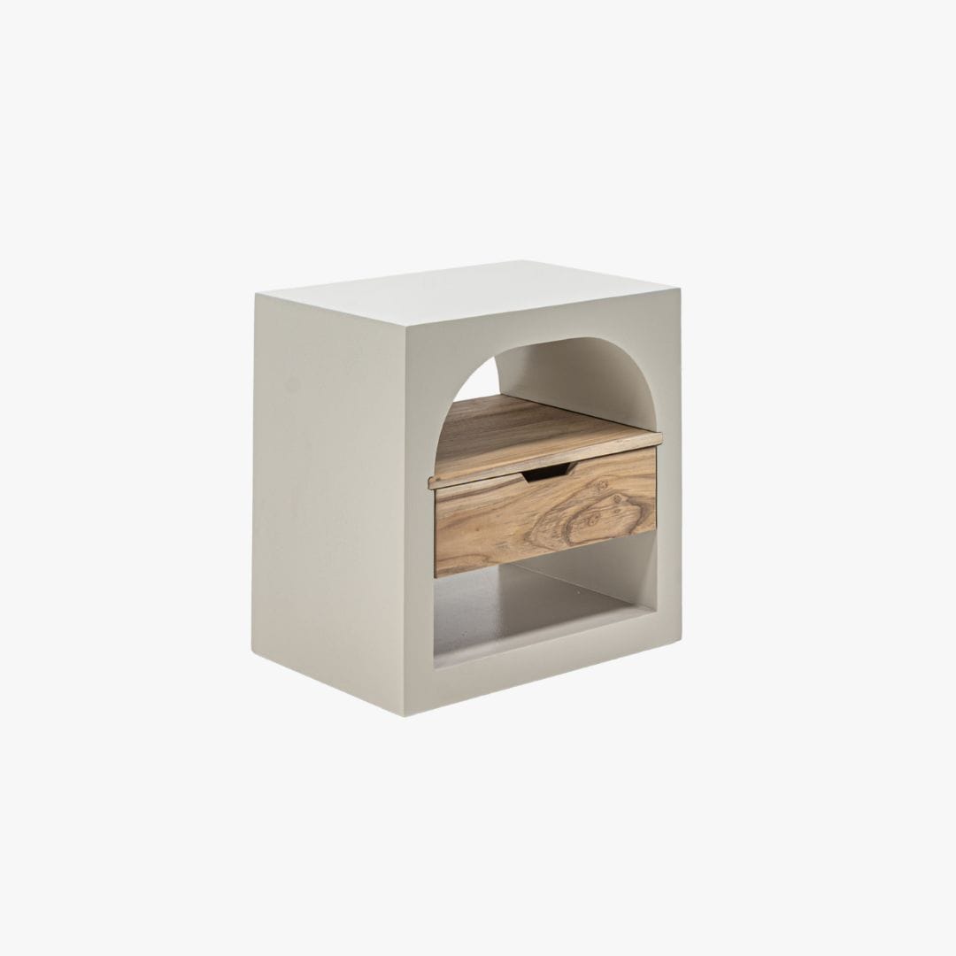 Zoco Home Mobiliario/Mesas/Mesitas de noche Mesita de noche Palma 50 x 50 x 35 cm