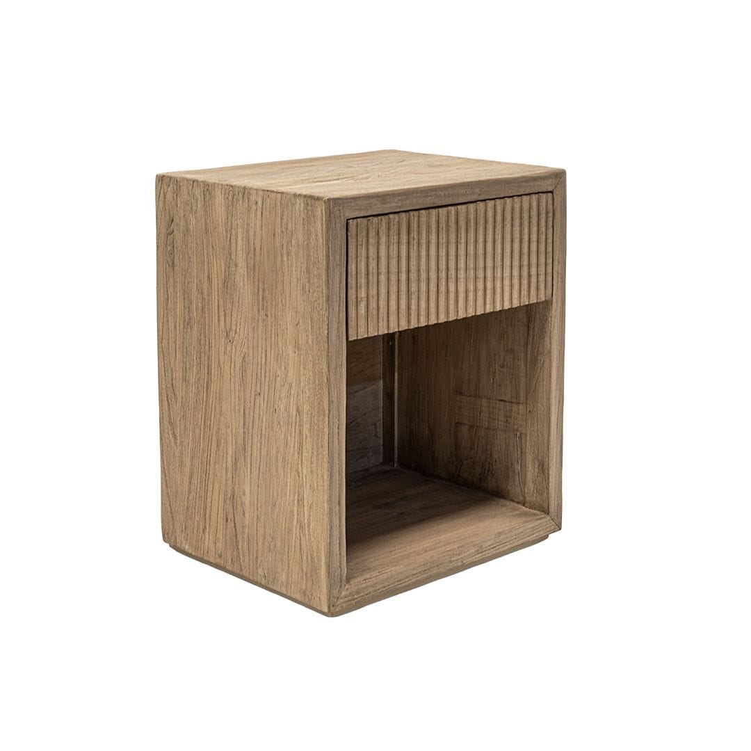 Zoco Home Furniture/Table/Side Paros Bedside Table | 50x60x40cm