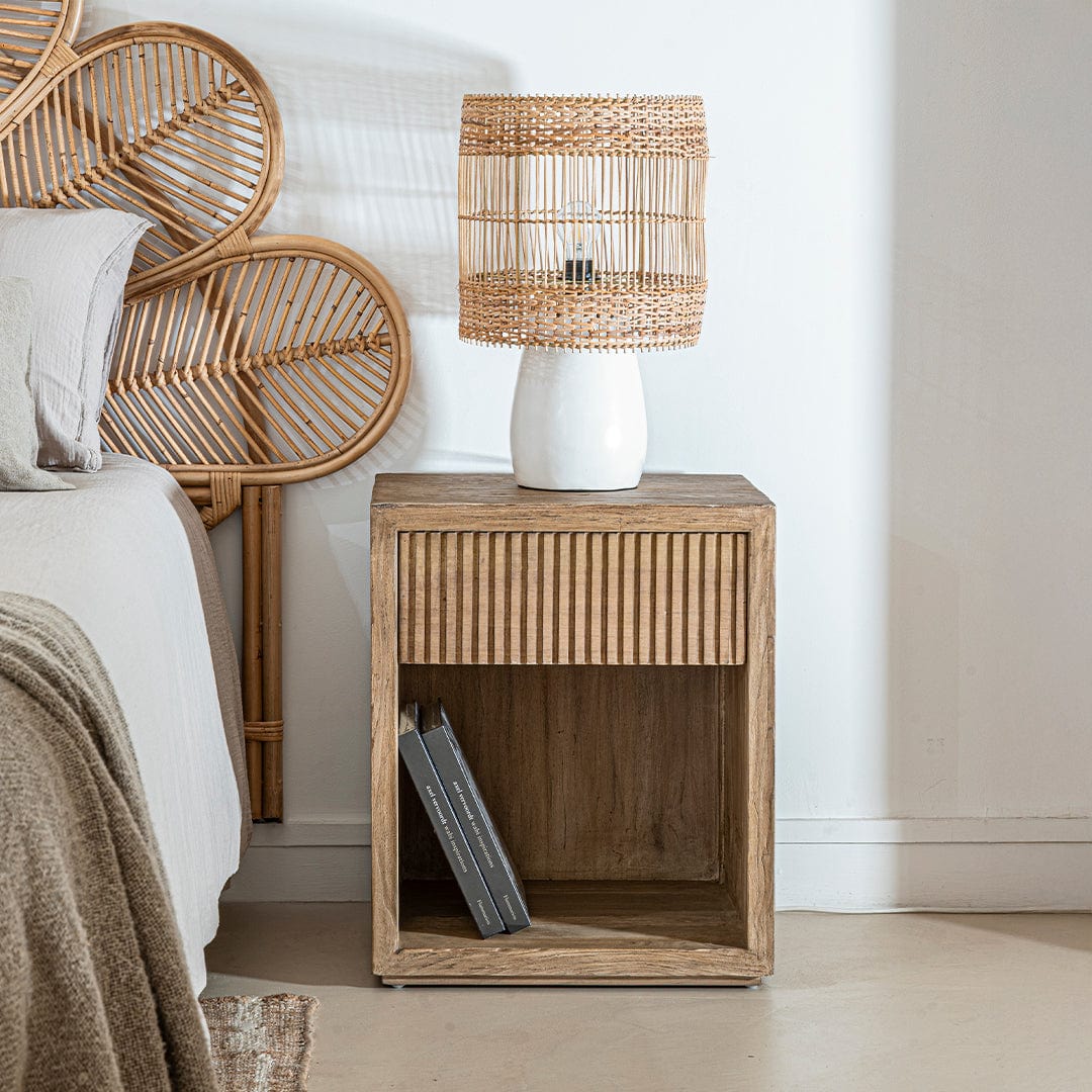 Zoco Home Furniture/Table/Side Paros Bedside Table