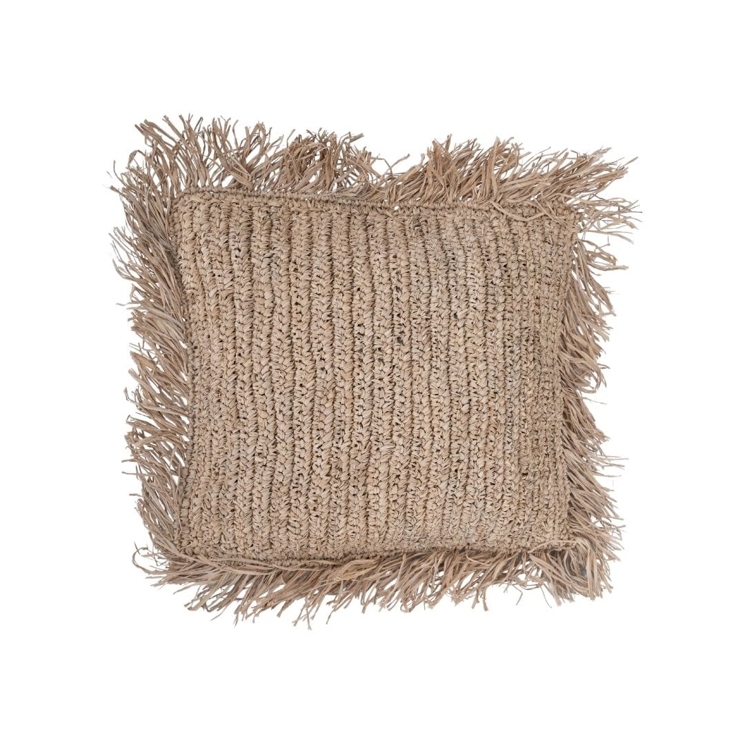 Zoco Home Decor/Textile Raffia Cushion Cover | Fringe | 50x50cm