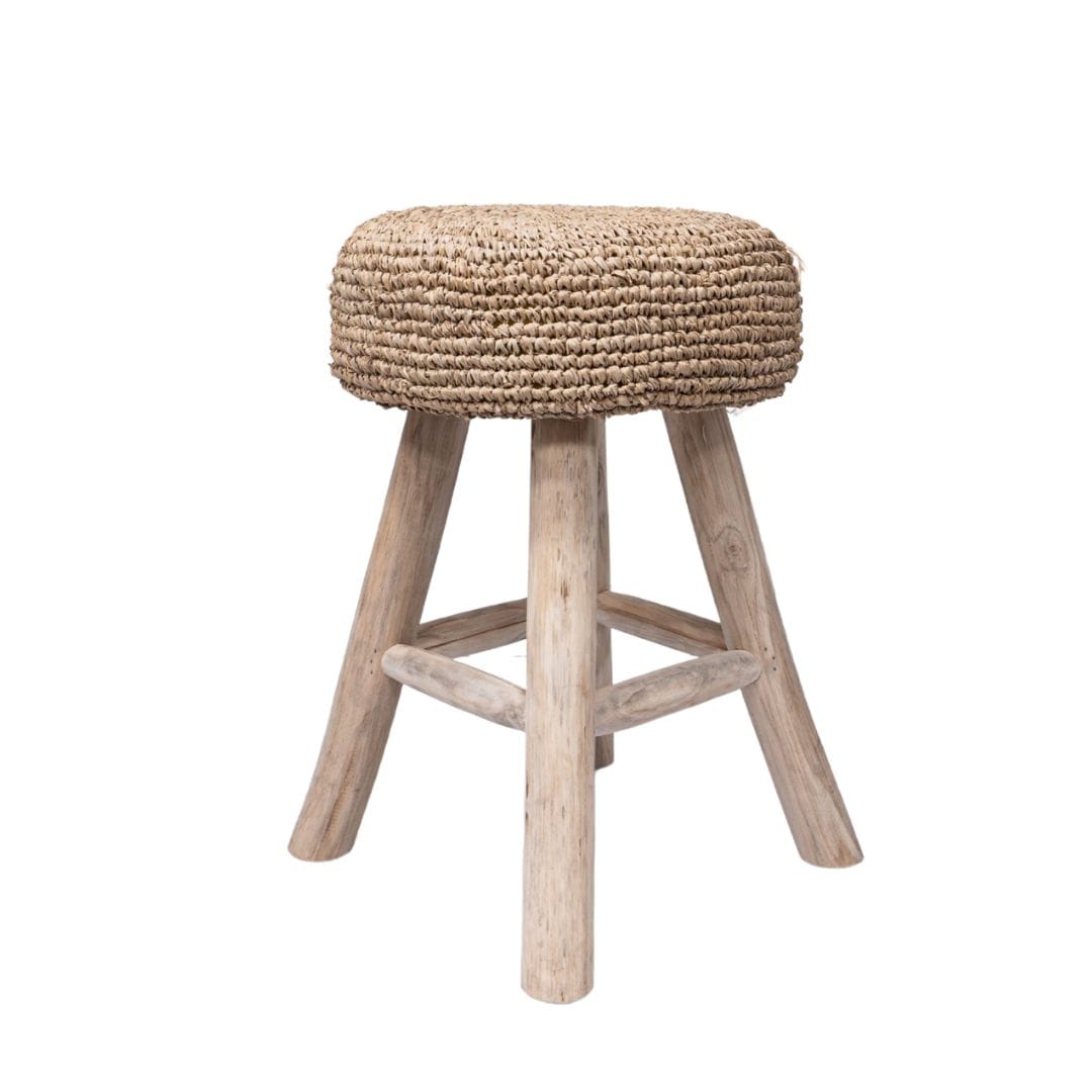 Zoco Home Sgabello in rafia | Naturale