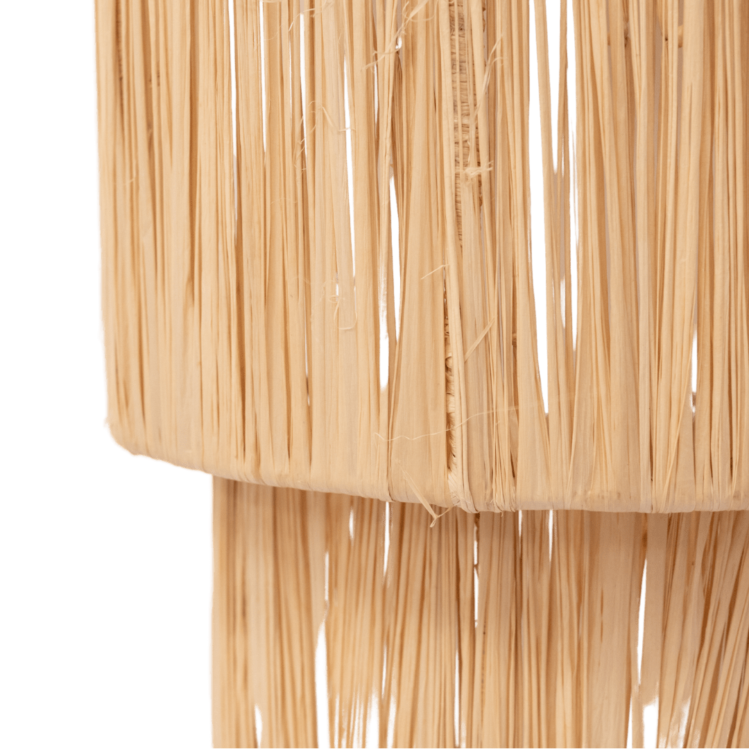 Zoco Home Raffia wall lamp | 25x15x52cm