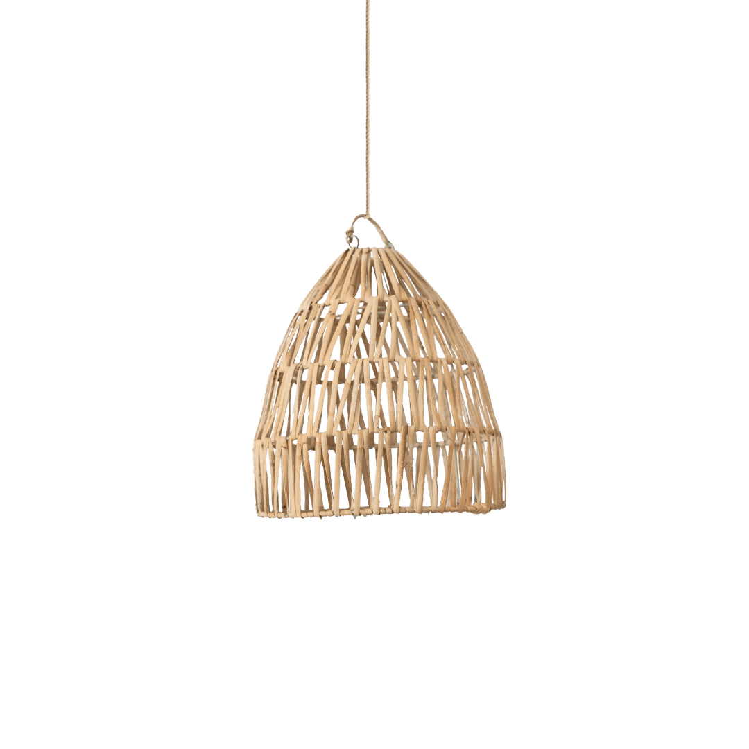 Zoco Home Rattan Ceiling Lamp | Natural 25x27cm