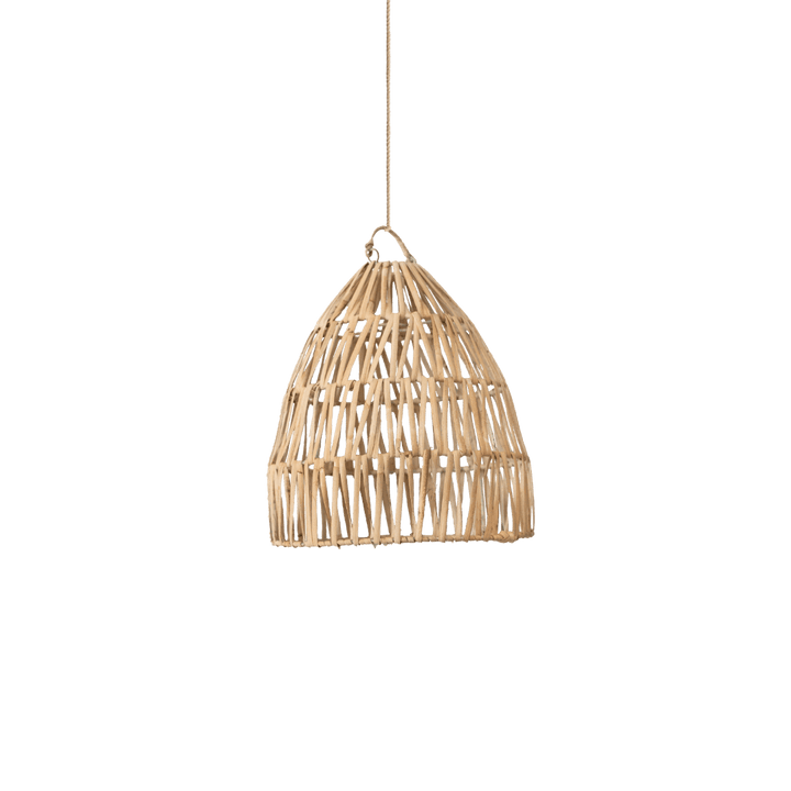 Zoco Home Rattan Ceiling Lamp | Natural 25x27cm