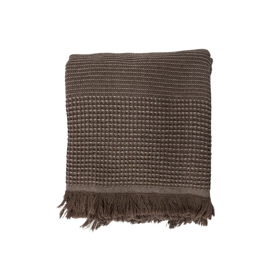 Zoco Home Decor/Textile Recycled Cotton Towel | Brown | 80x180cm