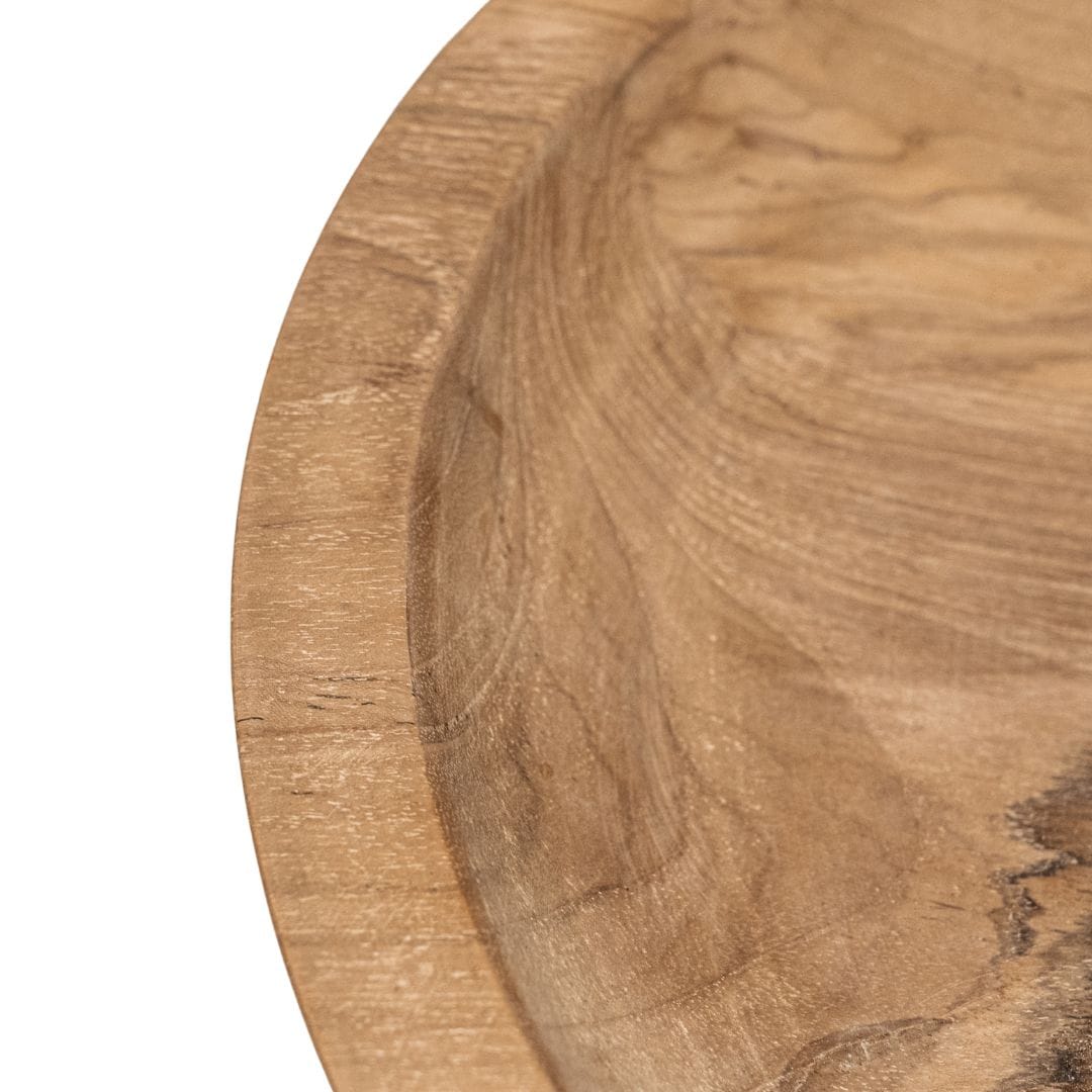 Zoco Home Round Teak Serving Platter | 40x6cm