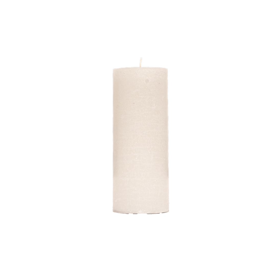 Zoco Home Home decor Rustic Candle | White