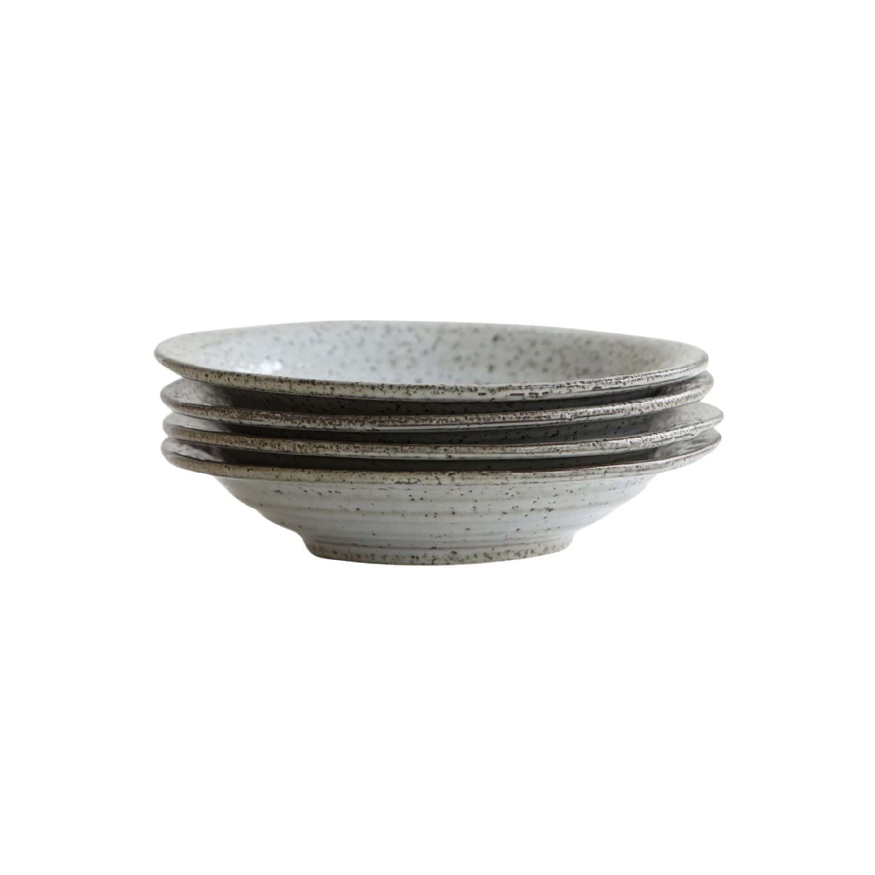 Zoco Home Rustic Soup Plate | Grey/Blue