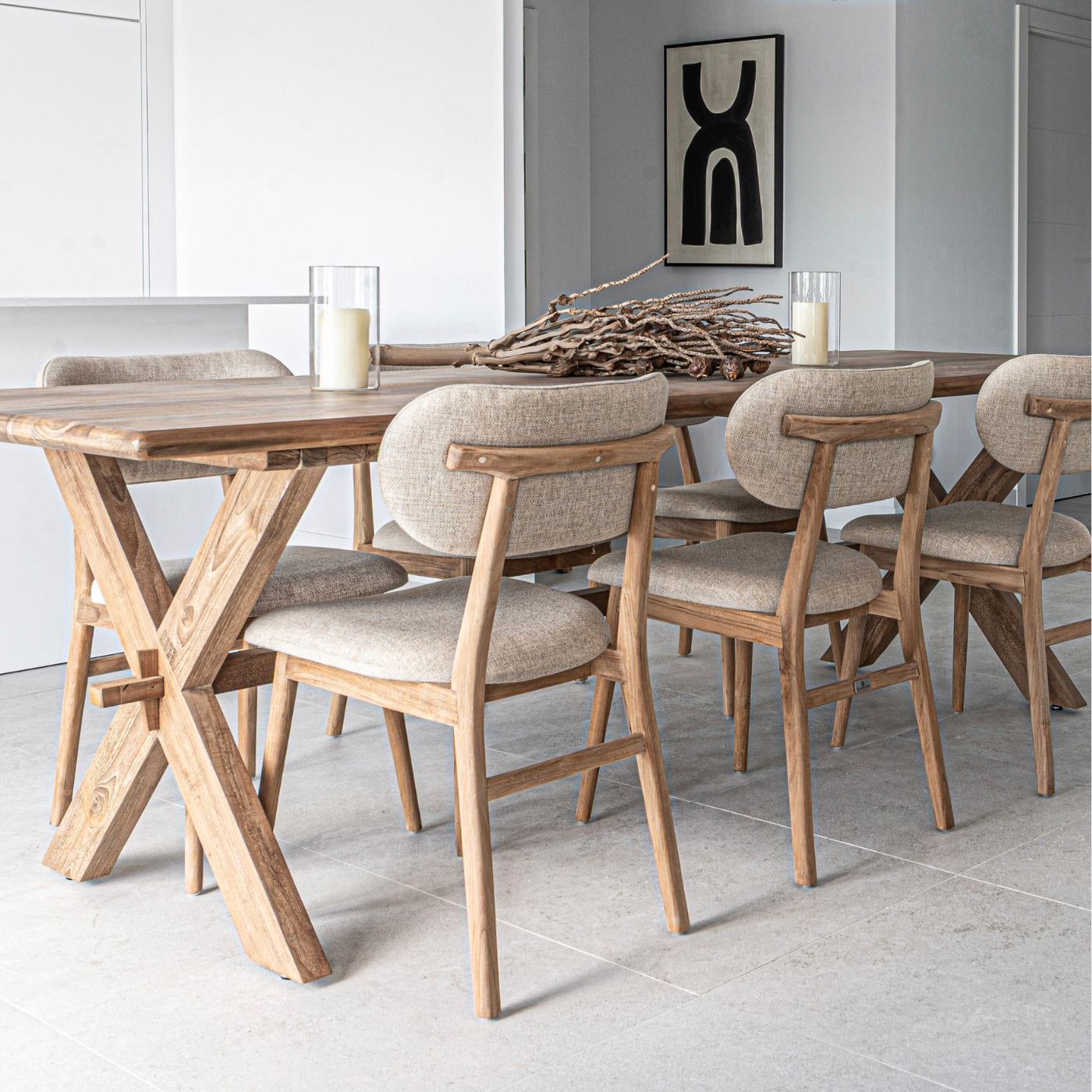 Sahara Recycled Teak Dining Table – Zoco Home