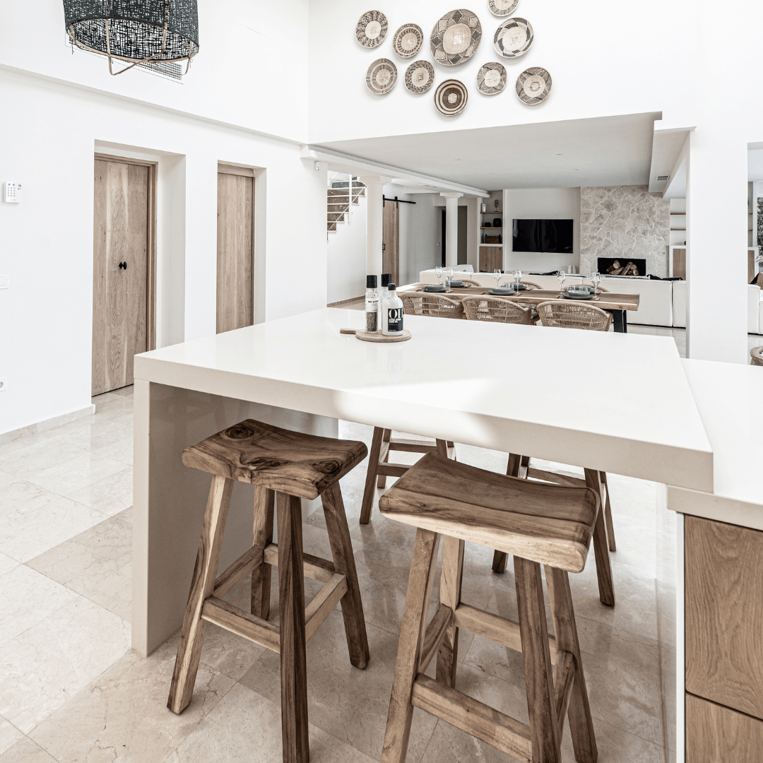 Zoco Home Furniture/Chair Sama Bar Stool | 50x30x73cm