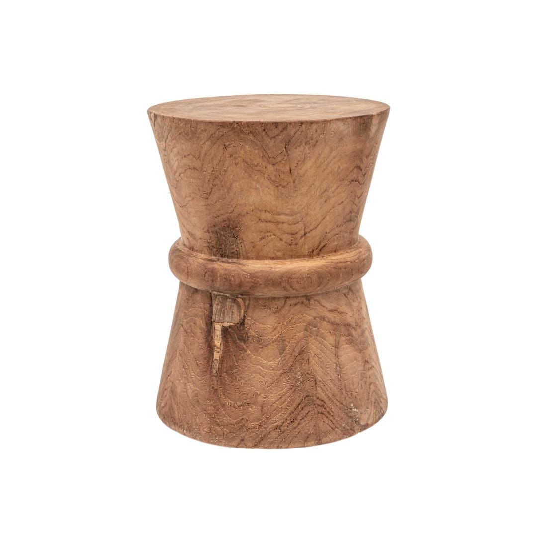 Zoco Home Outdoor/Chair/Stool Sandglass Stool | Natural 35x45cm